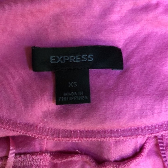 Express Pink Halter Dress XS Extra Small - Picture 4 of 5